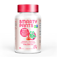 SmartyPants 益生菌猫头鹰软糖 草莓味 45粒/罐