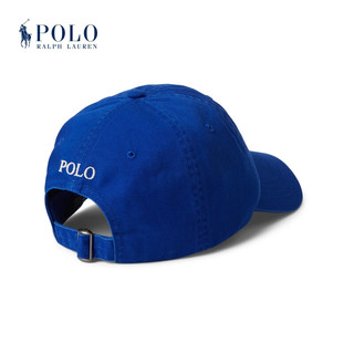 Polo Ralph Lauren 拉夫劳伦男女同款 23年秋棉质卡其棒球帽RL52626 400-蓝色 ONE