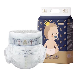 babycare plus店铺首购 babycare 皇室弱酸系列 纸尿裤 XL18片