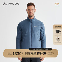 巍德（VAUDE）博朗Blanc40p棉棉服棉衣男春秋户外保暖primaloft棉服外套 蓝色 M