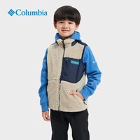 哥伦比亚 户外儿童抓绒时尚可两面穿时尚保暖背心AY0080