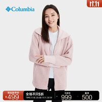 Columbia哥伦比亚户外女子宽松大翻领保暖抓绒衣AR9673 626 XS(150/76A)