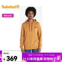 Timberland添柏岚中性AF Woven Badge Hoodie (Regular BB)卫衣 A6Q5U-P47 S