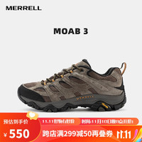 MERRELL 迈乐 迈乐男款户外徒步鞋MOAB3防滑耐磨轻量登山徒步鞋