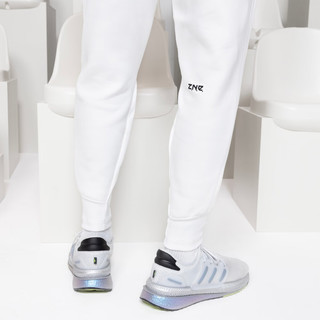 adidas「治愈服」阿迪达斯轻运动ZNE系列男装秋季锥形运动裤 白 A/M