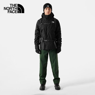 北面（The North Face）三合一冲锋衣男款棉内胆户外运动防水保暖外套|88RM JK3/黑色 3XL/190