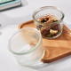蒂乐森 北欧ins风玻璃碗水果沙拉碗家用吃饭小碗辅食碗 玻璃碗1个款式随机