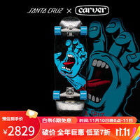 carver Santa cruz系列 陆地冲浪板 鬼手 30英寸 C5支架 偏向街式