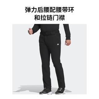 adidas阿迪达斯男装冬季高尔夫运动裤HZ6089 黑色 A/76