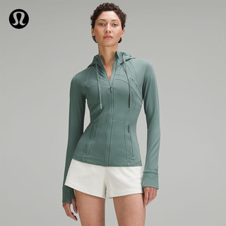 lululemon丨Define 女士运动连帽夹克 *Nulu™ LW3HJJS 外套 森林绿 0