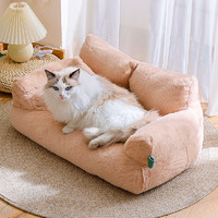 lezizi 乐吱吱 猫窝冬季保暖猫床四季通用可拆洗冬天猫咪沙发窝狗窝垫宠物用品