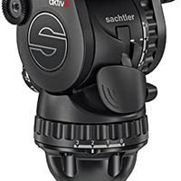 Sachtler 萨拿 aktiv6 (S2064S) 侧装液头系统,带 Flowtech75 三脚架和地面抹刀