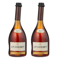 J.P.CHENET 香奈 白兰地XO VSOP 洋酒40度法国原装进口洋酒歪脖子酒 700mL 2瓶