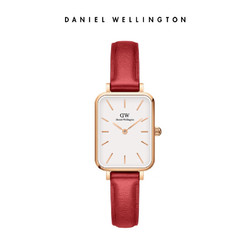 Daniel Wellington 丹尼尔惠灵顿 DanielWellington）时尚复古小方表皮带 DW00100454