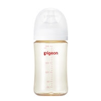 Pigeon 贝亲 自然实感第3代PRO系列 宝宝PPSU奶瓶 80ml SS