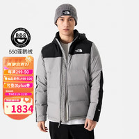 THE NORTH FACE北面羽绒服男户外通勤防寒防风550蓬鹅绒保暖外套4U82 A91 XXXL