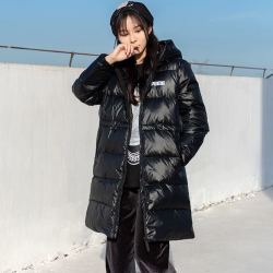 puma彪马女装外套新款冬运动休闲中长款连帽羽绒服84633401