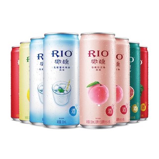 88VIP：RIO 锐澳 年货节RIO锐澳预调鸡尾酒微醺系列5口味330ml*8果酒洋酒团圆聚餐