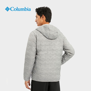 哥伦比亚 户外男子银点热压连帽休闲保暖羽绒服 039 M(175/96A)