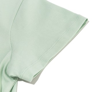 MERRELL迈乐男女同款户外休闲短袖T恤纯棉针织舒适透气休闲TMC1219021 粉绿 M