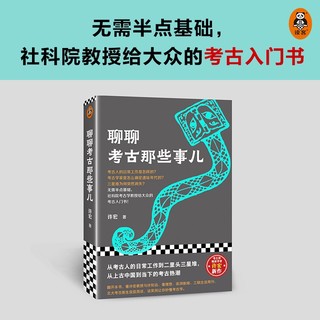 聊聊考古那些事儿  许宏 无需半点基础，社科院考古学教授给大众的考古入门书！三星堆上古中国中华文明 中国史 趣闻 历史 读客