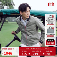 HONMA 【专业高尔夫】高尔夫服饰男士外套修身立领夹克 豆绿 L