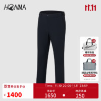 HONMA【专业高尔夫】男士休闲长裤2023运动户外休闲裤防透夏 海军蓝 XL
