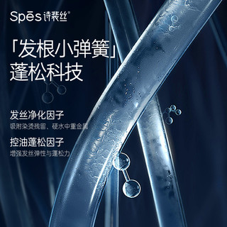 Spes 诗裴丝 海盐玻尿酸控油蓬松洗发水护发素旅行装100ml*2