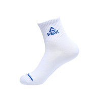 PEAK 匹克 运动中帮袜男女通用新款百搭时尚舒适吸湿排汗休闲袜