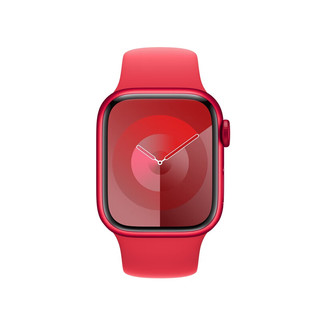 Apple  41 毫米红色运动型表带 - M/L  原厂表带  表带  手表表带