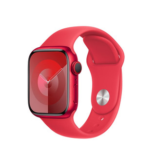 Apple  41 毫米红色运动型表带 - M/L  原厂表带  表带  手表表带