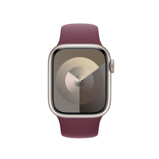 Apple  41 毫米桑葚色运动型表带 - M/L  原厂表带  表带  手表表带