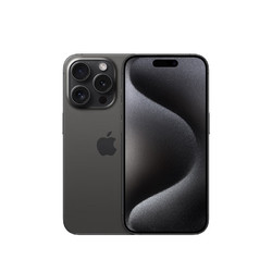 Apple 苹果 iPhone 15 Pro (A3104) 512GB 黑色钛金属 支持移动联通电信5G 双卡双待手机 充电器版