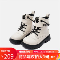Kappa 卡帕 Kids卡帕背靠背童靴加绒保暖休闲时尚马丁靴