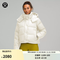 lululemon丨Wunder Puff 女士羽绒外套 *短款 LW4BWPS 米白色 2