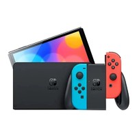 Nintendo 任天堂 新款便携式游戏机Switch单机标配红蓝/白色手柄OLED 港版