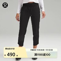 lululemon 丨Dance Studio 女士运动中腰中长裤 LW6AVQS