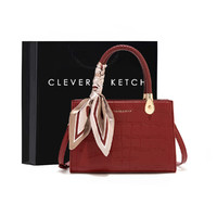 CLEVER & KETCH Clever&Ketch;婚包女新娘2023新款送妈妈包生日礼物红色结婚包包女