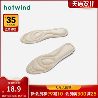 hotwind 热风 2020年冬季新款毛绒鞋垫垫P283W0400