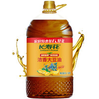 长寿花 熟榨浓香大豆油6.18L＋长寿花金胚玉米油400ml