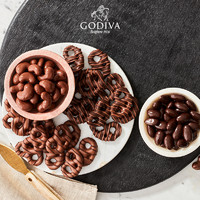 抖音超值购：GODIVA 歌帝梵 蝴蝶形牛奶黑巧味巧克力饼干 4盒