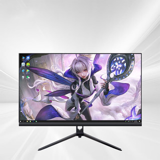 LGOT LG OT显示器24英寸22寸24寸IPS屏高清4K165HZ直面曲面27寸台式电脑监控器电竞显示器 20寸VGA+HDMI双接口