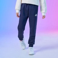 adidas 阿迪达斯 官方轻运动男女小童儿童抓绒印花运动圆领长袖套装