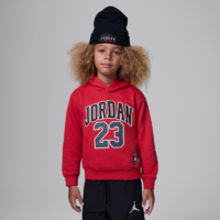 NIKE 耐克 Jordan官方耐克乔丹男童幼童加绒套头连帽衫冬季新款卫衣FV3207