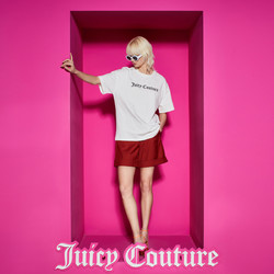 Juicy Couture 橘滋 女士立体胶印T恤 620123SSC544V