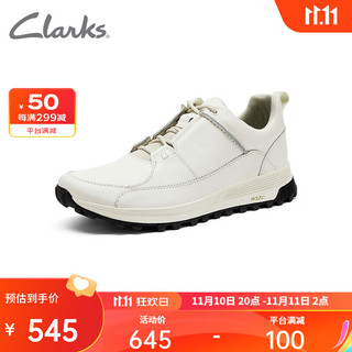 Clarks 其乐 城市户外系列男鞋舒适防滑缓震男士系带运动休闲鞋跑步鞋板鞋