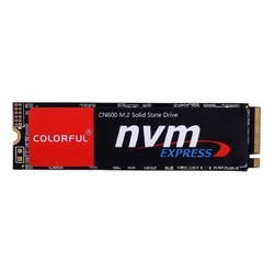 COLORFUL 七彩虹 CN600 电竞款 NVMe M.2 固态硬盘 512GB（PCI-E3.0）