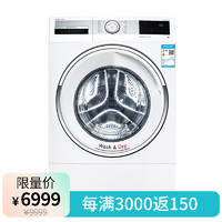 BOSCH 博世 6系 12/8公斤 带烘干 滚筒洗衣机 WSD374A00W（白色）
