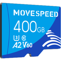 MOVE SPEED 移速 YSTFT300 MicroSD存储卡 400GB（V30、U3、A2）