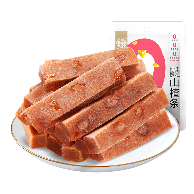 华味亨 柠檬果粒山楂条100g（任选12件）